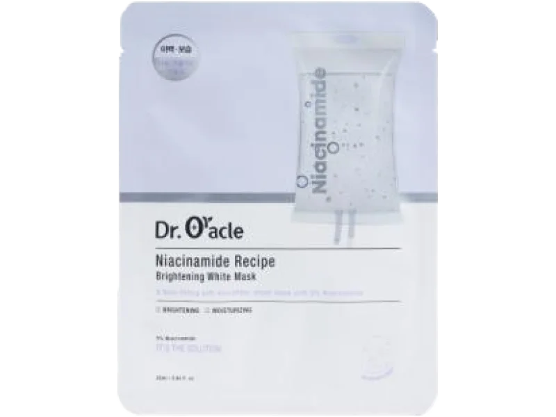 Dr.Oracle rozjaśniająca maska z niacynamidem, 25 ml