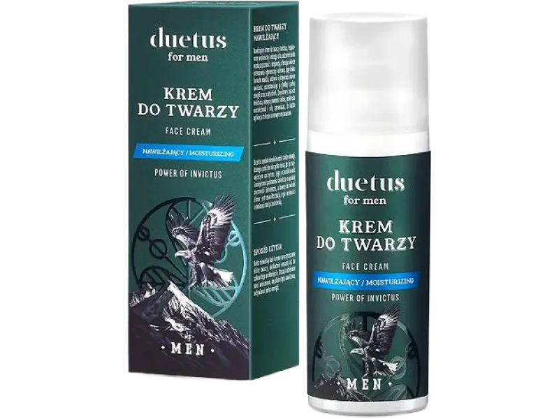 DUETUS for Men Krem do twarzy nawilżający, 50 ml