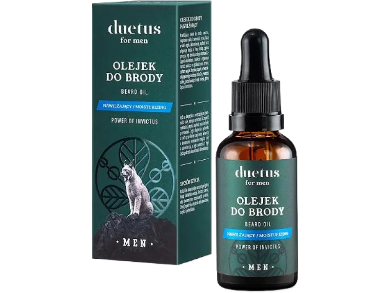 DUETUS for Men Olejek do brody nawilżający, 30 ml