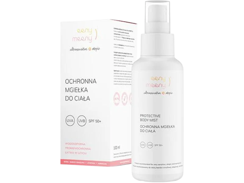 Eeny Meeny ochronna mgiełka do ciała UVA UVB SPF 50+, 100 ml