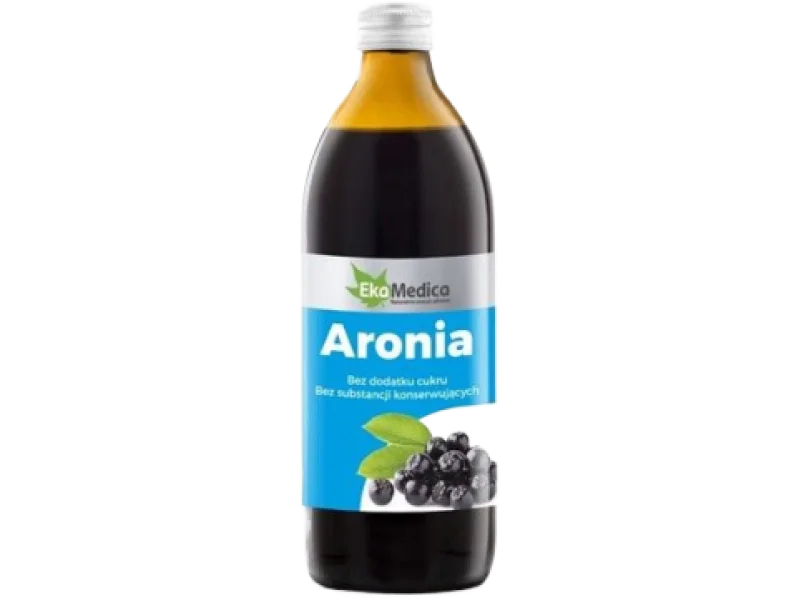 EkaMedica Aronia 100%, płyn, 500 ml