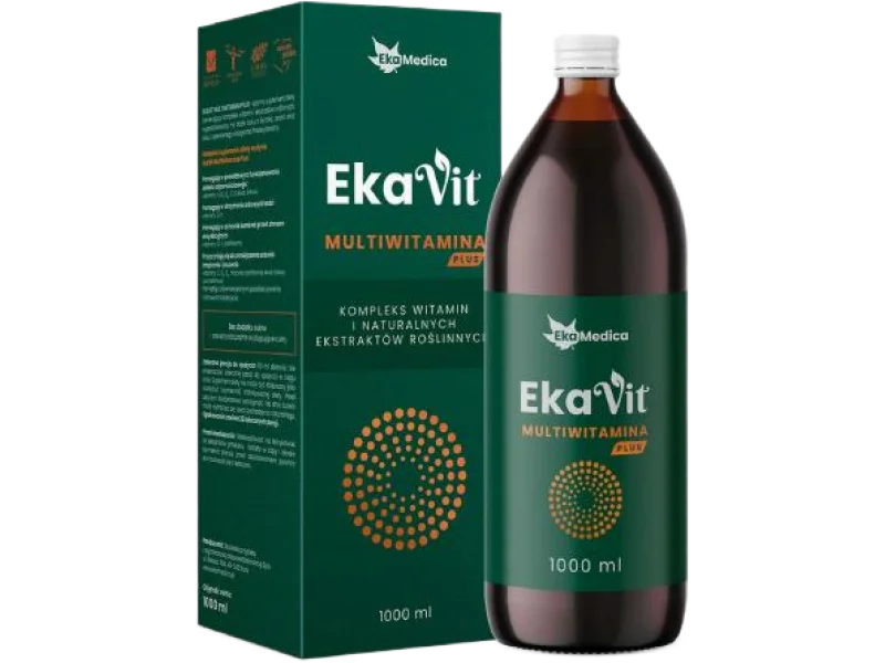 EkaMedica EkaVit Multiwitamina Plus, płyn, 1000 ml