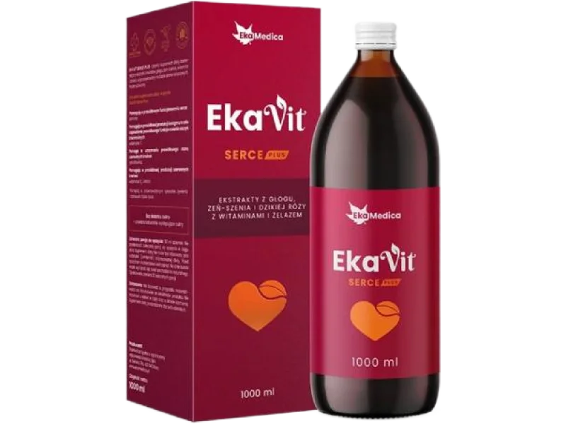 EkaMedica Ekavit Serce Plus, płyn, 1000 ml