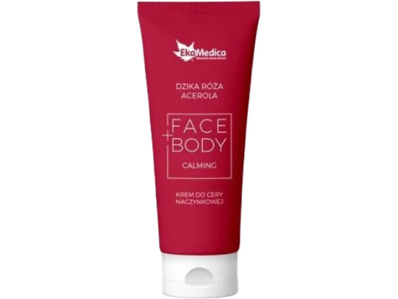 EkaMedica Krem cera naczynkowa Dzika róża, 100 ml