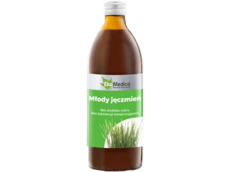 EkaMedica Młody Jęczmień, płyn, 500 ml