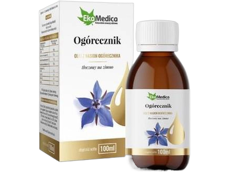 EkaMedica olej z nasion ogórecznika, olejek, 100 ml