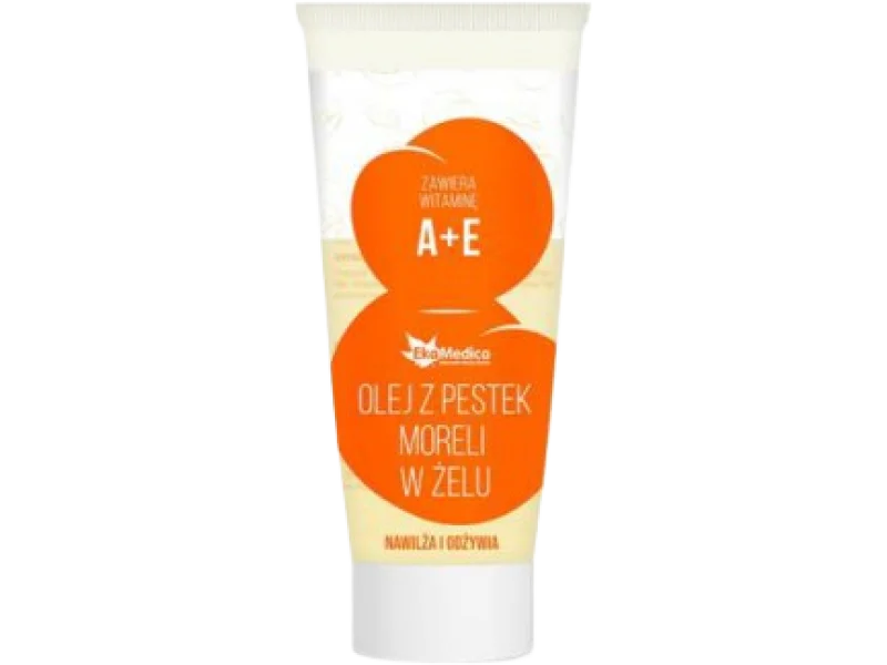 EkaMedica Olej z pestek moreli w żelu, 200 ml