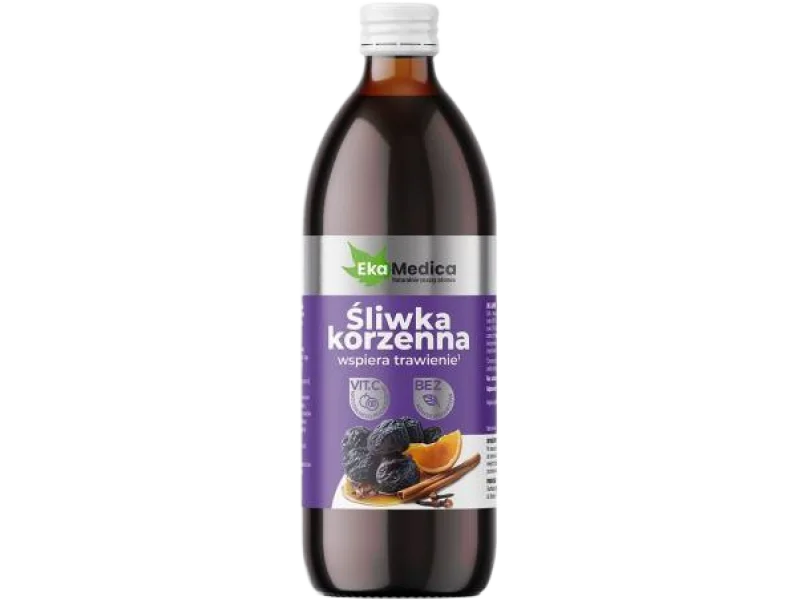Ekamedica Śliwka korzenna, płyn, 500 ml