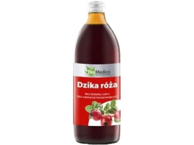 EKAMEDICA Sok Dzika Róża, płyn, 500 ml