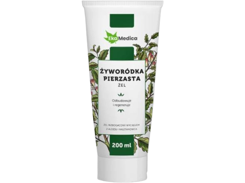 EkaMedica żel żyworódka + aloes, 200 ml
