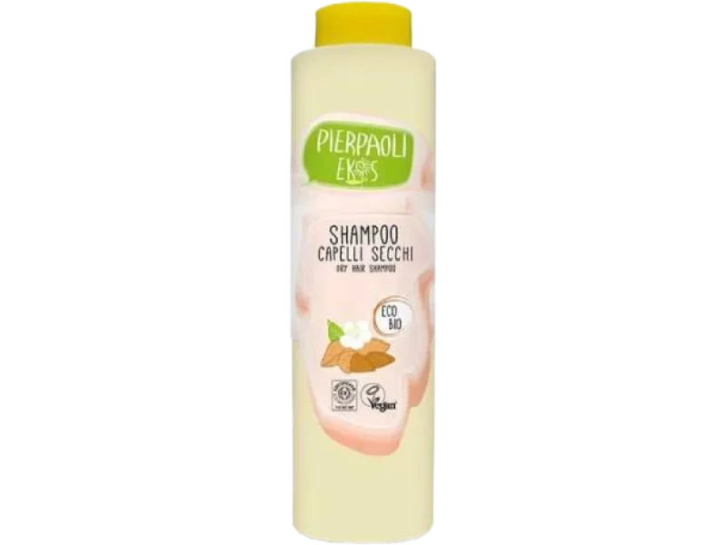 EKOS PERSONAL CARE Szampon do włosów suchych z ekstraktem z organicznych słodkich migdałów, 500 ml