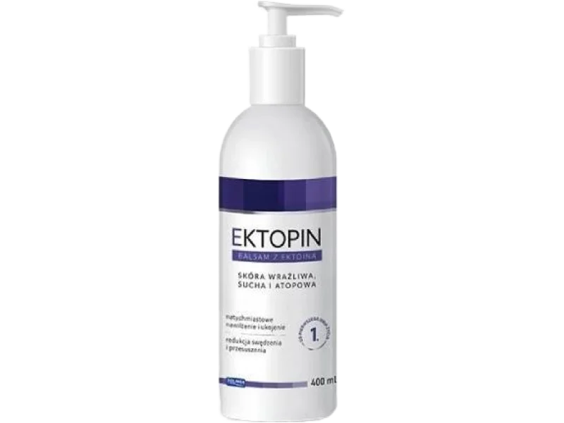 EKTOPIN Balsam z ektoiną do skóry wrażliwej, suchej i atopowej, 400 ml