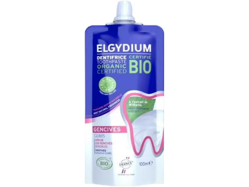 ELGYDIUM Bio Gums pasta do zębów na podrażnione dziąsła, 100 ml