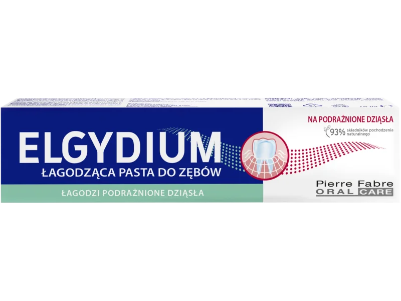 Elgydium na podrażnione dziąsła, pasta, 75 ml