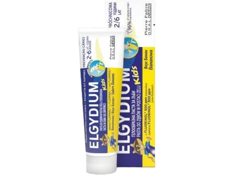 ELGYDIUM Pasta dla dzieci bananowa, 50 ml