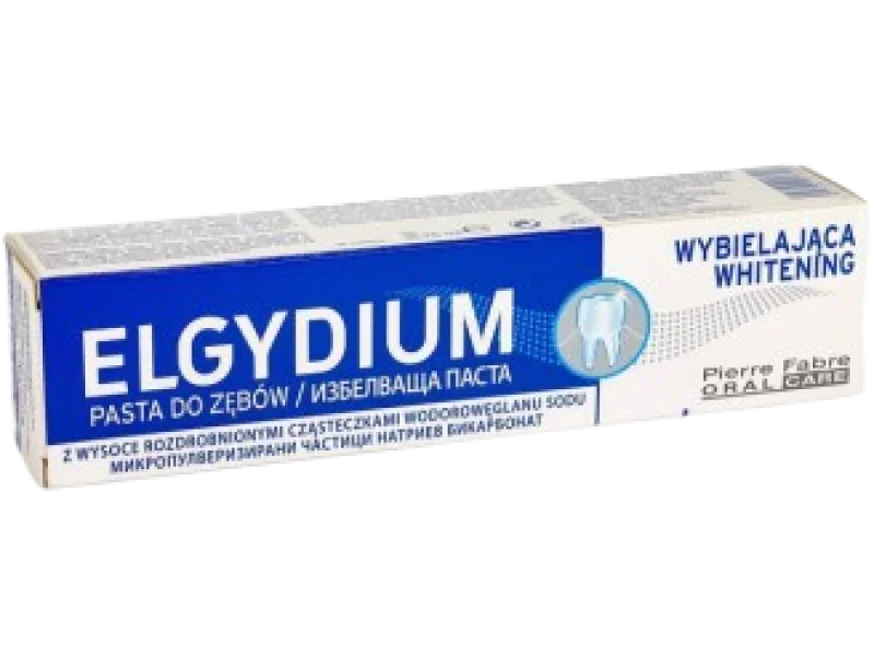 ELGYDIUM Pasta do zębów wybielająca, 75 ml