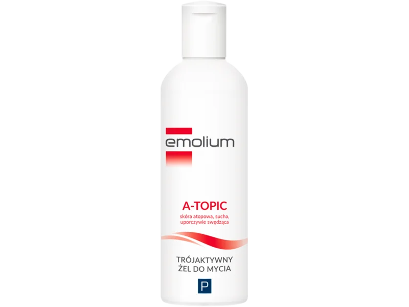 Emolium A-Topic, trójaktywny żel do mycia, 200 ml
