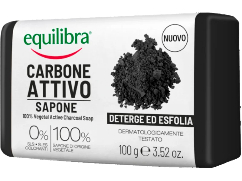 EQUILIBRA CARBONE ATTIVO oczyszczające, mydło, 100 g