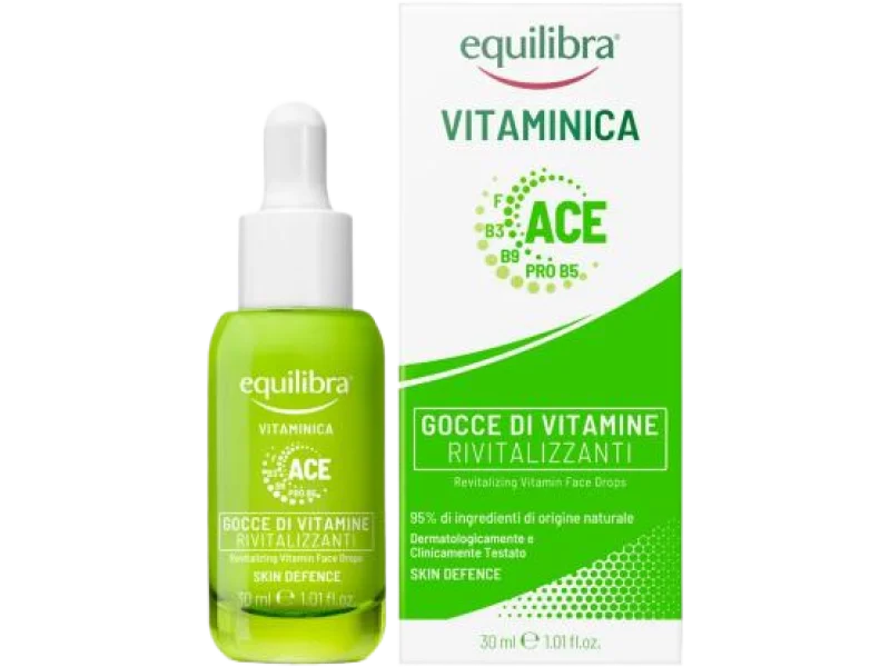 EQUILIBRA VITAMINICA ACE Rewitalizujące krople witaminowe do twarzy, serum, 30 ml