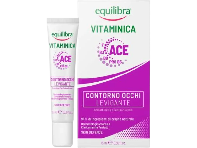EQUILIBRA VITAMINICA ACE Wygładzający krem pod oczy, 15 ml