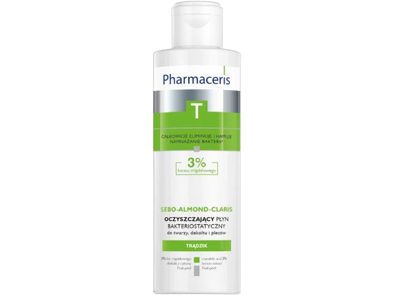 Eris Pharmaceris T Sebo-almond płyn oczyszczający do twarzy, 190 ml