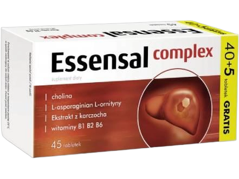 Essensal Complex, tabletki, 45 tabl.