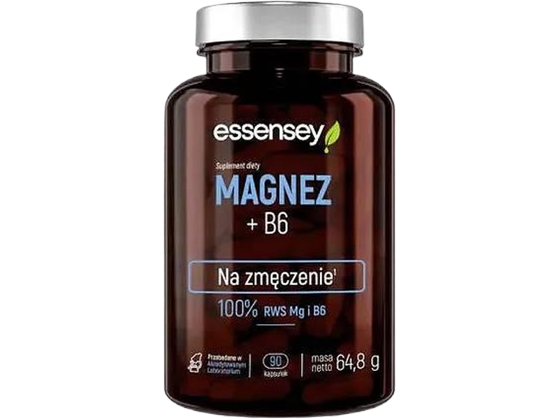 Essensey magnez i witamina B6, kapsułki, 90 kaps.