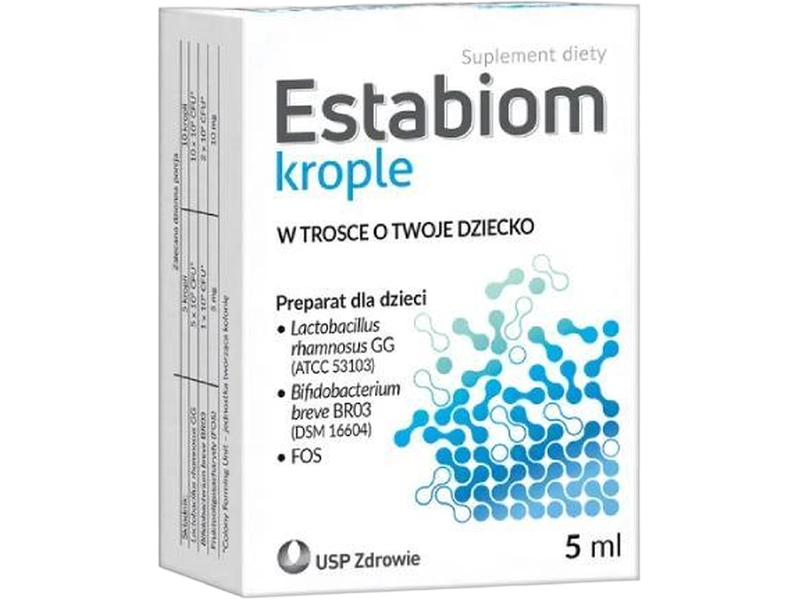 Estabiom Baby, krople, 5 ml