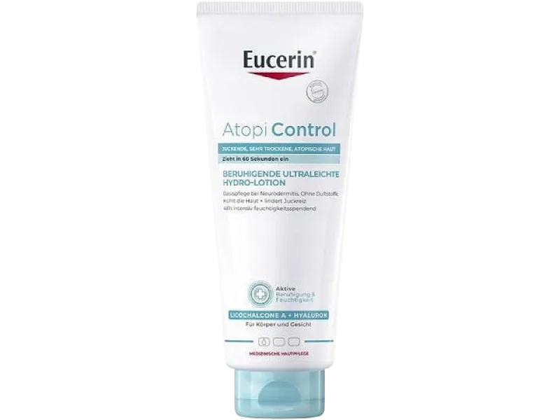 Eucerin AtopiControl kojąca hydro-emulsja, 400 ml