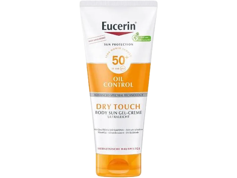 Eucerin Sun Oil Control żel-krem przeciwsłoneczny ochronny SPF50, kremożel, 200 ml
