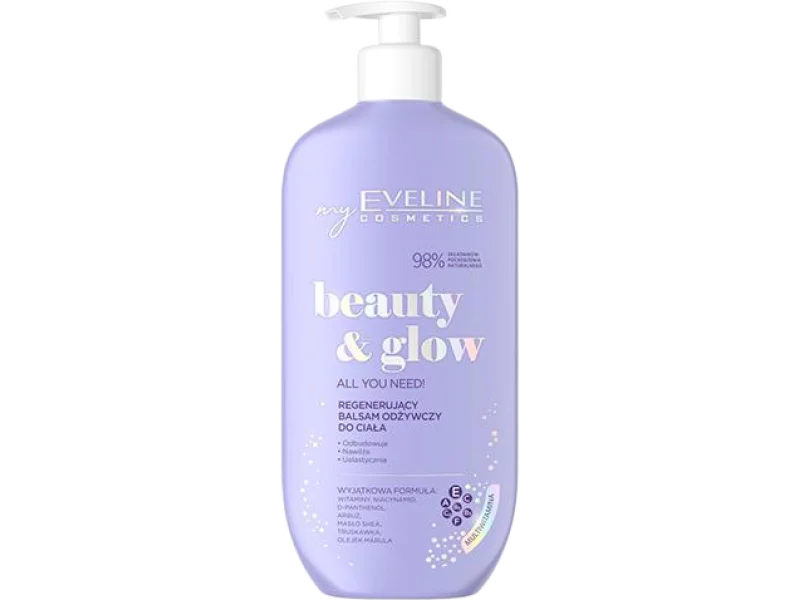 Eveline Beauty & Glow regenerujący odżywczy do ciała, balsam, 350 ml