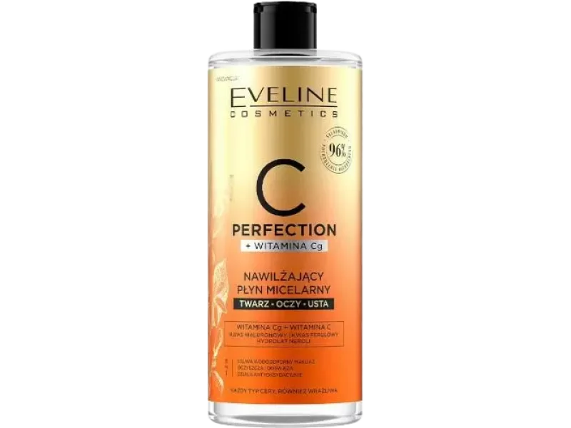 Eveline C-Perfection nawilżający płyn micelarny, 500 ml