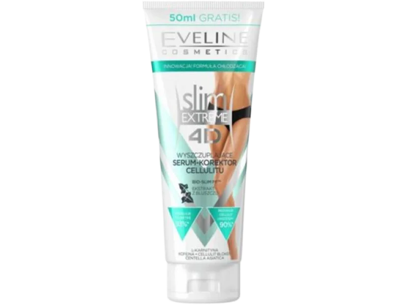 EVELINE COSMETICS SLIM EXTREME 4D wyszczuplające serum-korektor cellulitu, 250 ml