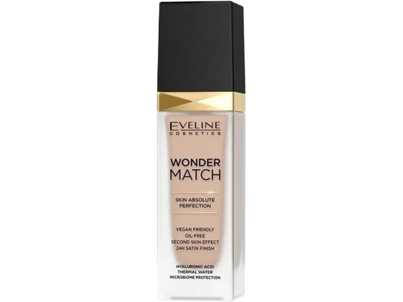 Eveline Cosmetics Wonder Match nr 12 light natural, podkład, 30 ml