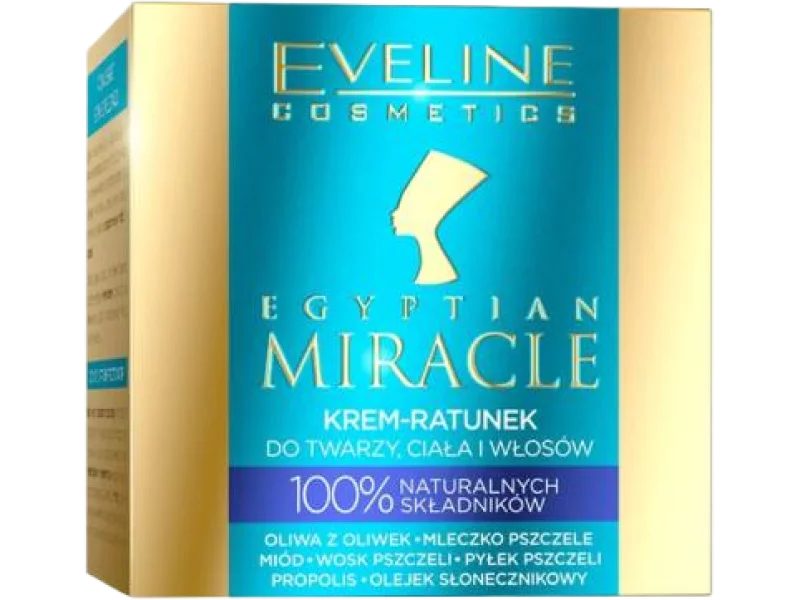EVELINE Egyptian Miracle Krem-ratunek do twarzy, ciała i włosów, 40 ml