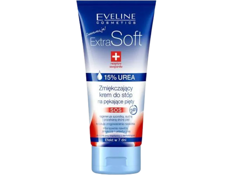 EVELINE Extra Soft SOS Krem na pękające pięty 15% Urea, 100 ml
