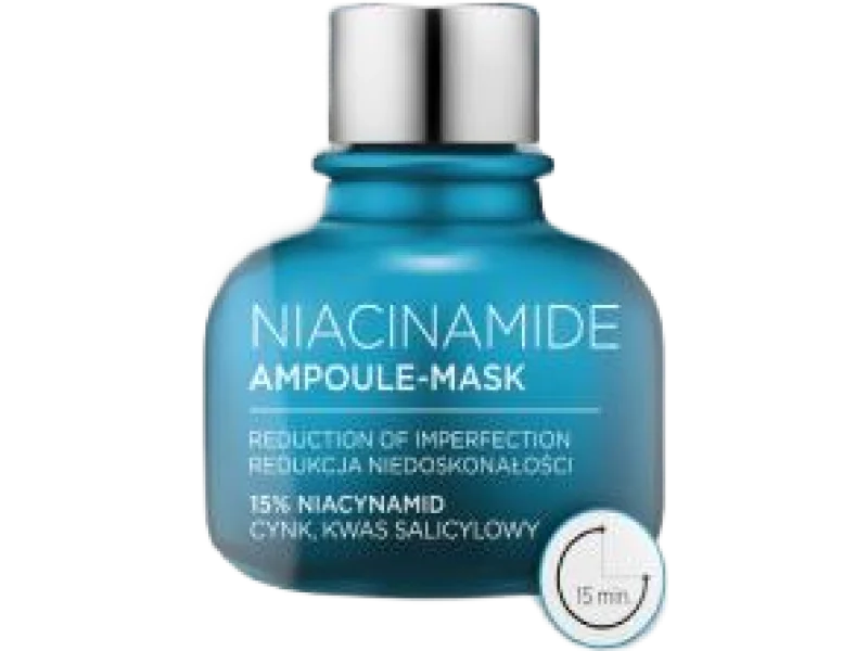 EVELINE Face Therapy Professional Maska-ampułka redukująca niedoskonałości z Niacynamidem, 15%, 8 ml