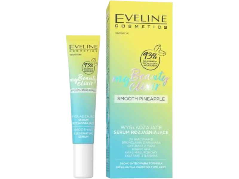 EVELINE My Beauty Elixir Smooth Pineapple Wygładzające serum rozjaśniające, 20 ml
