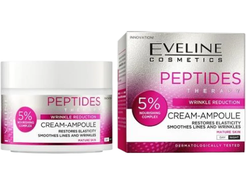 EVELINE Peptydy Therapy Krem-Ampułka odżywczy, 50 ml