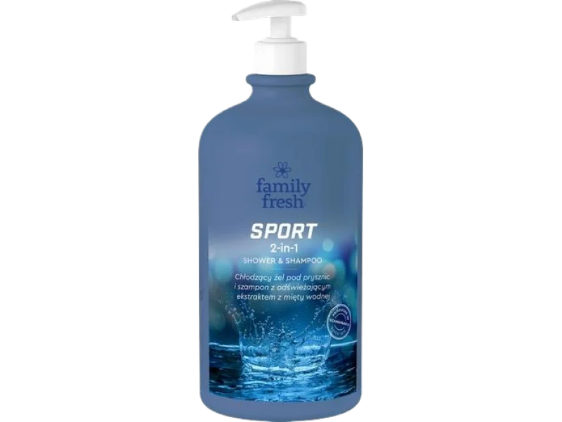 FAMILY FRESH pod prysznic SPORT, żel, 1000 ml