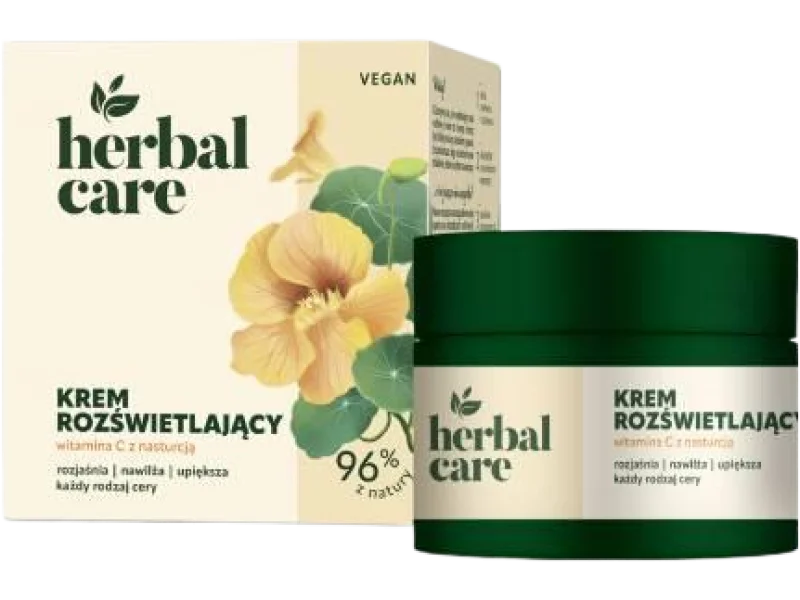 FARMONA HERBAL CARE Krem rozświetlający z Witaminą C z nasturcją, 50 ml
