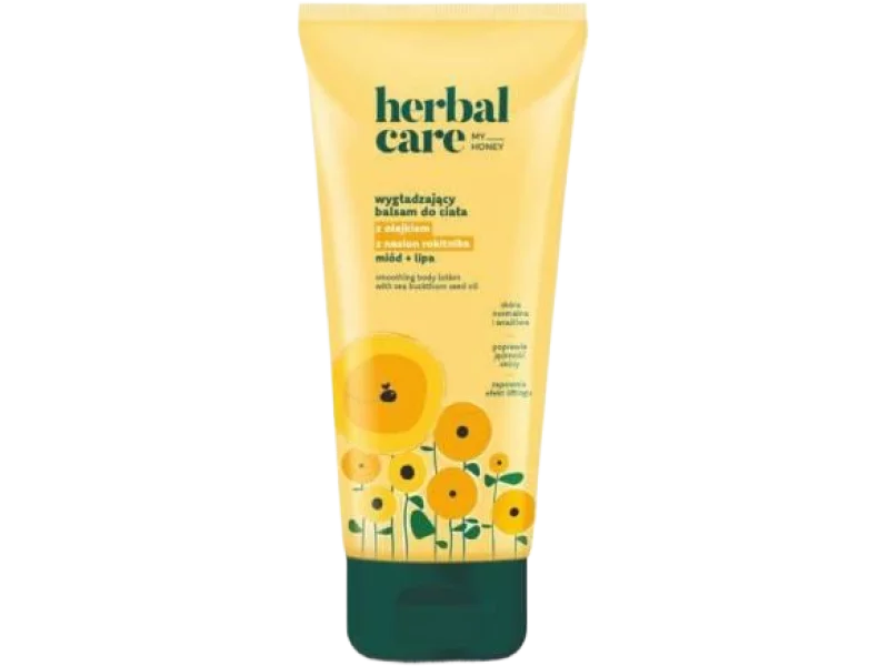 FARMONA HERBAL CARE My Honey Wygładzający balsam do ciała z olejkiem z nasion rokitnika miód+lipa, 200 ml