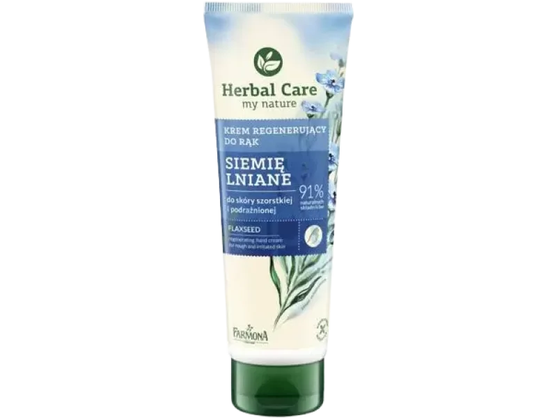 Farmona Herbal Care Siemię lniane, krem regenerujący do rąk, 100 ml