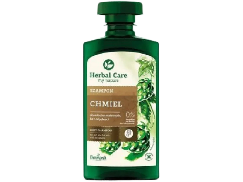 FARMONA HERBAL CARE Szampon Chmiel do włosów matowych, 330 ml