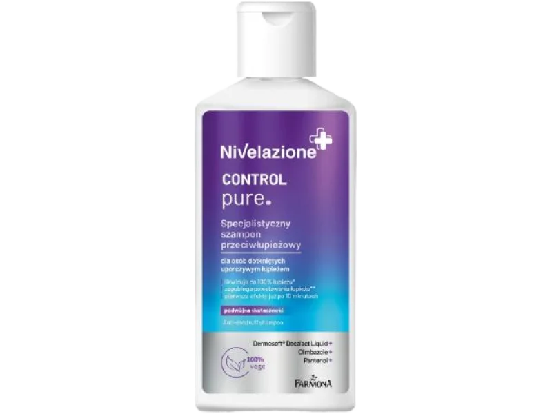 FARMONA NIVELAZIONE Control Pure Specjalistyczny szampon przeciwłupieżowy, 100 ml