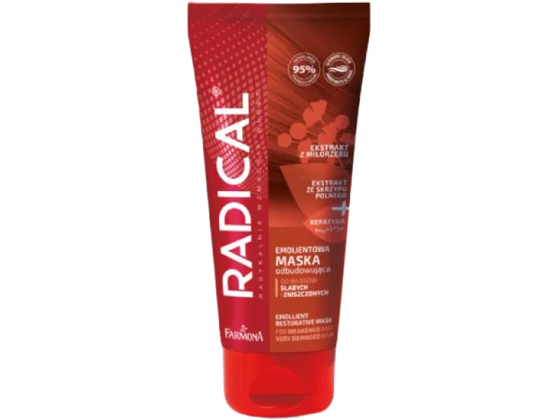 FARMONA RADICAL Emolientowa maska odbudowująca do włosów, 100 ml