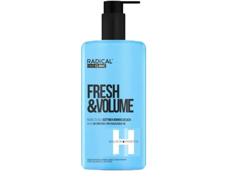 Farmona Radical Hair Clinic Fresh&Volume Nawilżająca odżywka normalizująca, 260 ml