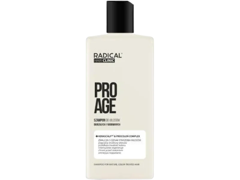 Farmona Radical Hair Clinic Pro Age Szampon do włosów dojrzałych i farbowanych, 300 ml