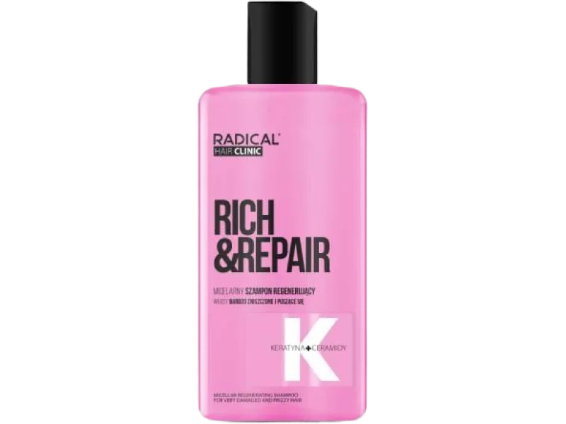 Farmona Radical Hair Clinic Rich&Repair Micelarny szampon regenerujący, 300 ml
