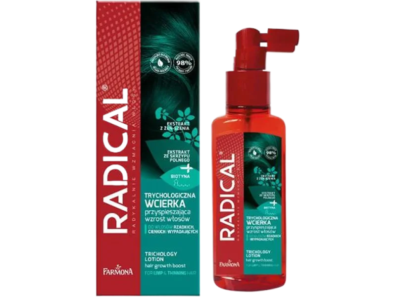 Farmona Radical trychologiczna wcierka przyspieszająca wzrost włosów, 100 ml